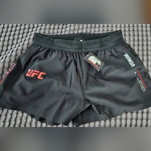 UFC Black Athletic Shorts